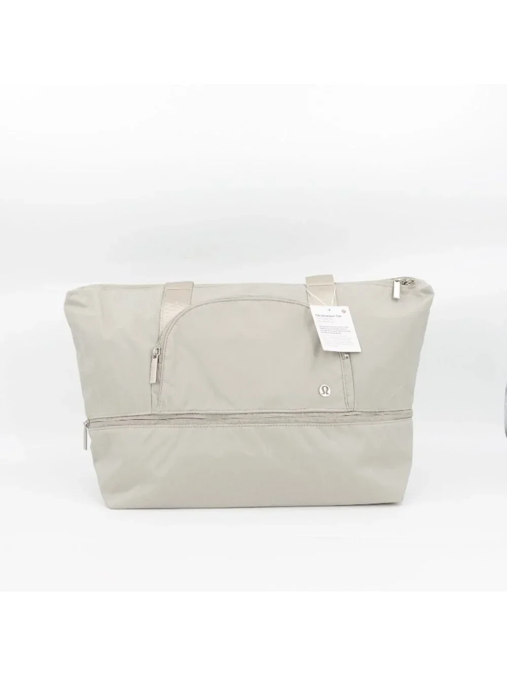 Lululemon Women's City Adventurer Tote 27L Raw Linen Beige OS